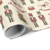 Classic Toy Shop Christmas Geschenkpapier (Rolleneckpunkt)