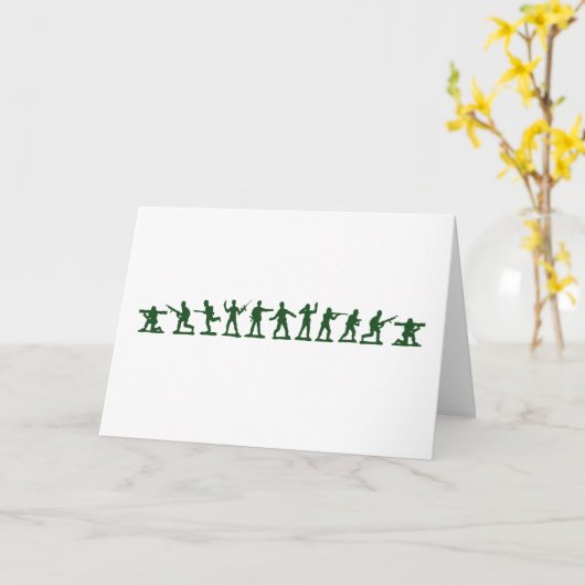 Classic Toy Soldiers Karte (Gelbe Blume)