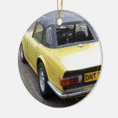 Classic TR6 Triumph Sportscar Keramikornament (Links)