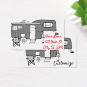 Classic Trailer Caravan Thunder_Cove (Schreibtisch)