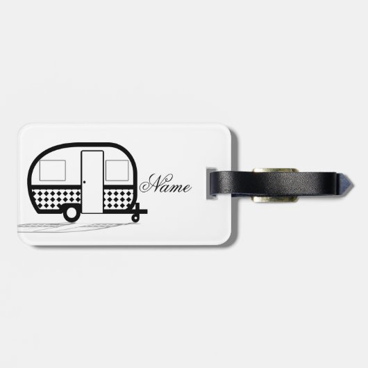 Classic Trailer Caravan Thunder_Cove Gepäckanhänger (Rückseite horizontal)