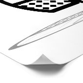 Classic Trailer Caravan Thunder_Cove Poster (Ecke)