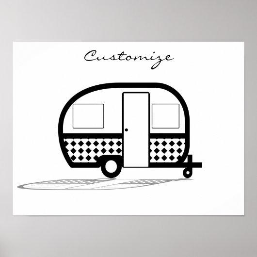 Classic Trailer Caravan Thunder_Cove Poster (Vorne)