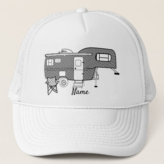 Classic Trailer Caravan Thunder_Cove Truckerkappe (Vorderseite)