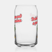 Classic Trini Christmas Beverage Glass Dosenglas (Links)