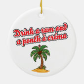 Classic Trini Christmas Ornament (Hinten)
