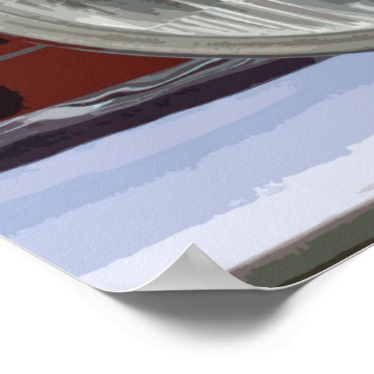 CLASSIC TRIUMPH POSTER (Ecke)