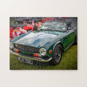 Classic Triumph TR6 Sportwagen Puzzle (Horizontal)