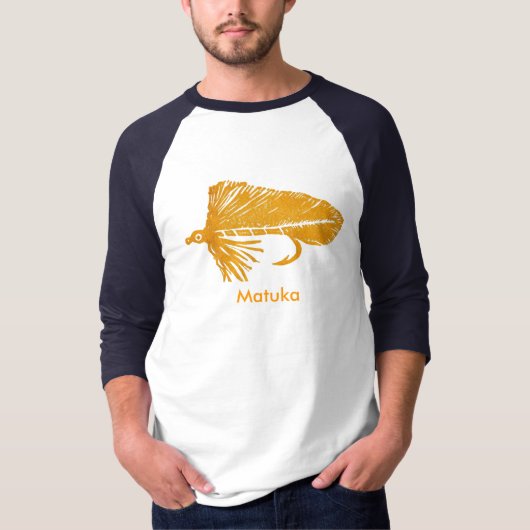 Classic Trout Fly Matuka rationer, fly fish, T-Shirt (Vorderseite)