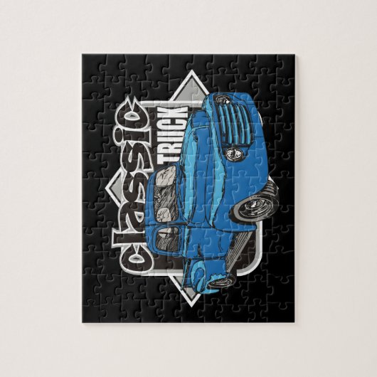 Classic Truck Jigsaw Puzzle (Vertikal)