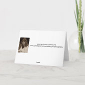 Classic Truck Vater Geburtstag Karte (Rückseite)