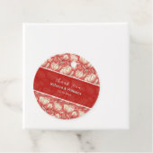 Classic Tulip Aesthetic Countryside Wedding Geschenkanhänger (Beispiel)