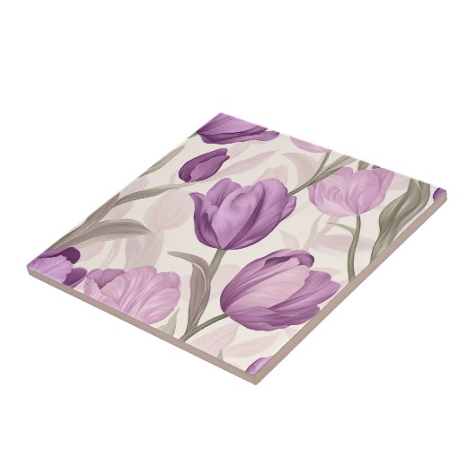 Classic Tulip Keramik Tiles für Bath Accent Fliese (Seite)