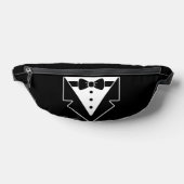 Classic Tuxedo Style Fanny Pack - Schwarz & Weiß Bauchtasche (Ablage )