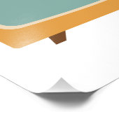 Classic TV Set Graphic Fotodruck (Ecke)