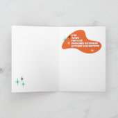 Classic TV Set Retro Geburtstag Karte (Innenseite)