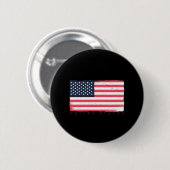 Classic USA Flag Design Button (Vorne & Hinten)