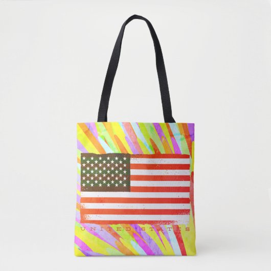 Classic USA Flag Tasche (Vorderseite)