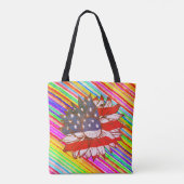 Classic USA Flag Tasche (Rückseite)