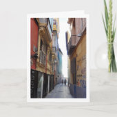 Classic Valencian Street, España Karte (Vorderseite)