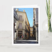 Classic Valencian Street, Spanien Karte (Vorderseite)