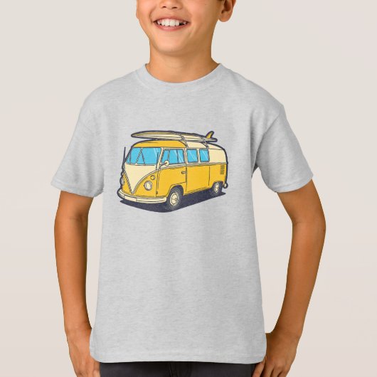 Classic Van Beach Trip T-Shirt (Vorderseite)