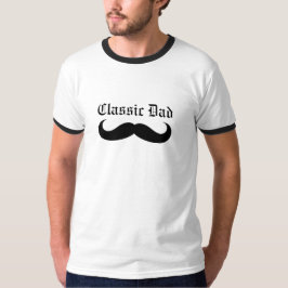 Classic Vater Mustache T - Shirt