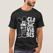 Classic Vibes Retro Cartoon Mouse T-Shirt Design,  (Vorderseite)