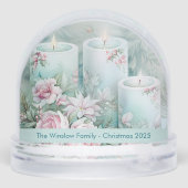 Classic Victorian Winter Snowglobe Schneekugeln (Rückseite)