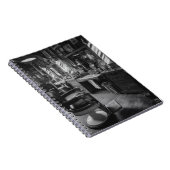 Classic Vintag Barbershop Notebook Notizblock (Rechte Seite)