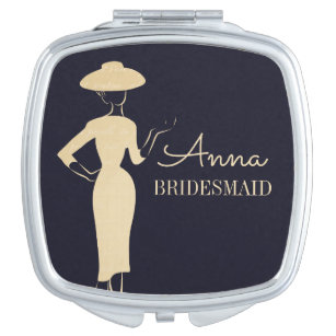 Classic Vintag Fashion Bridal Compact Mirror Taschenspiegel