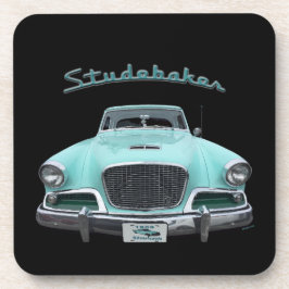 Classic Vintag Studebaker Silver Hawk 1959 Car Getränkeuntersetzer