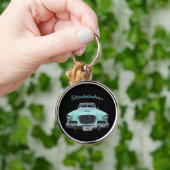 Classic Vintag Studebaker Silver Hawk 1959 Car Schlüsselanhänger (Hand)