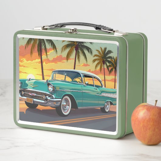 Classic Vintage Car 1957 Metall Brotdose (Beispiel)