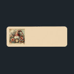 Classic Vintage Christmas Address Labels<br><div class="desc">klassische Weihnachtsadressen</div>