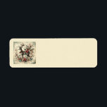 Classic Vintage Christmas Address Labels<br><div class="desc">klassische Weihnachtsadressen</div>