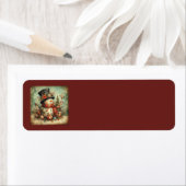 Classic Vintage Christmas Address Labels (Insitu)