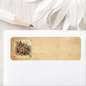 Classic Vintage Christmas Address Labels (Insitu)