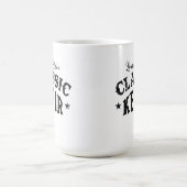 Classic Vintage Kefir T-Shirt Kaffeetasse (Mittel)