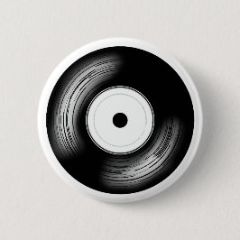 Classic Vinyl Disc Button