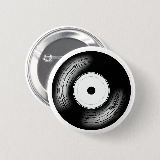 Classic Vinyl Disc Button (Vorne & Hinten)