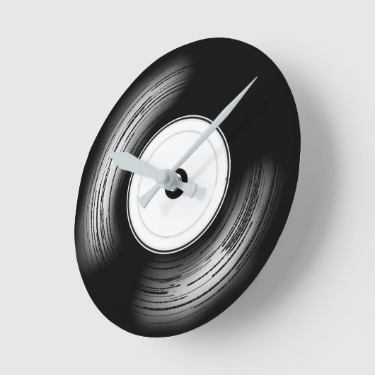 Classic Vinyul Runde Wanduhr (Winkel)