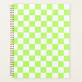 Classic visual lime checkerboard  planer (Vorderseite)