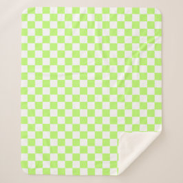 Classic visual lime checkerboard  sherpadecke