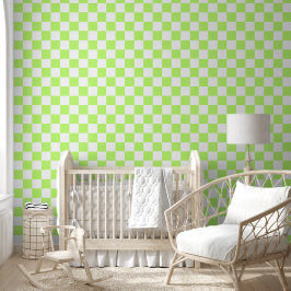 Classic visual lime checkerboard  tapete