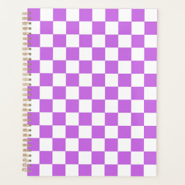 Classic visual magenta checkerboard  planer