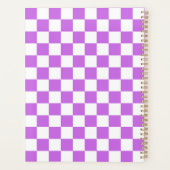 Classic visual magenta checkerboard  planer (Rückseite)