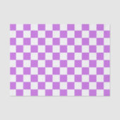 Classic visual magenta checkerboard  seidenpapier (Vorderseite)