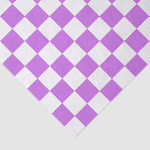 Classic visual magenta checkerboard  seidenpapier (Ausschnitt)