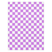 Classic visual magenta checkerboard  tischdecke (Vorderseite)